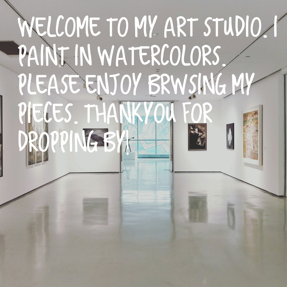 Original watercolors and wood mounted prints